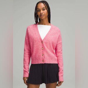 Lululemon Alpaca Wool-Blend Cardigan Sweater - S/M